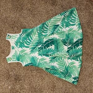 2t, 3t or 5 ponte palm dress Janie and Jack